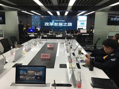 云岩分局合成作战室